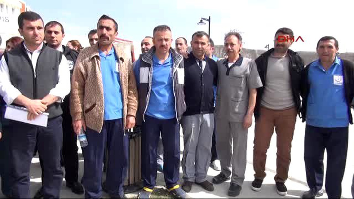 Sivas\'taki Taşeron İşçilerin Kadro Sevinci
