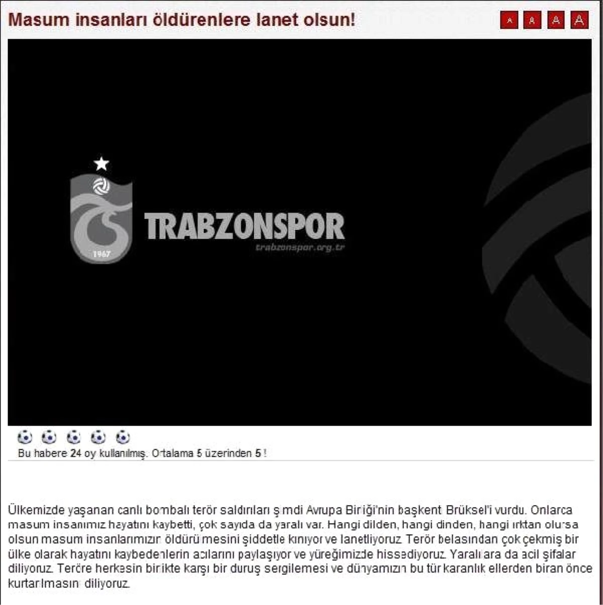 Trabzonspor\'dan UEFA\'ya Sözlü Savunma
