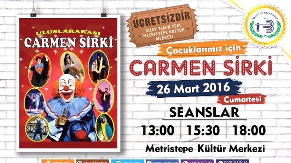 Ünlü Carmen Sirki Çocuklar İçin Bozüyük\'e Geliyor