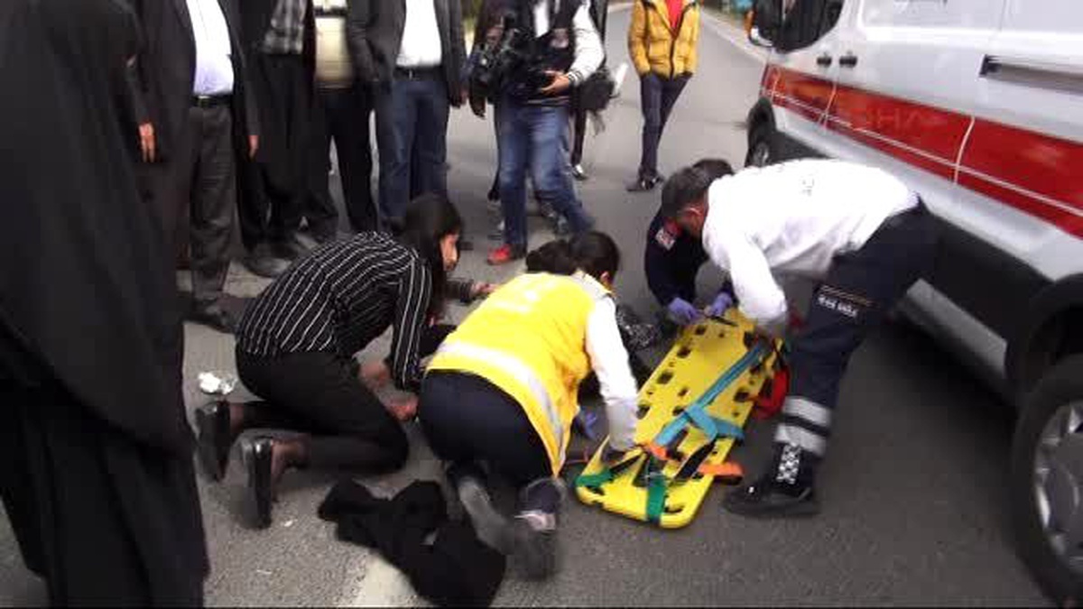 Adıyaman - Otomobilin Çarptığı Kadın Yaralandı