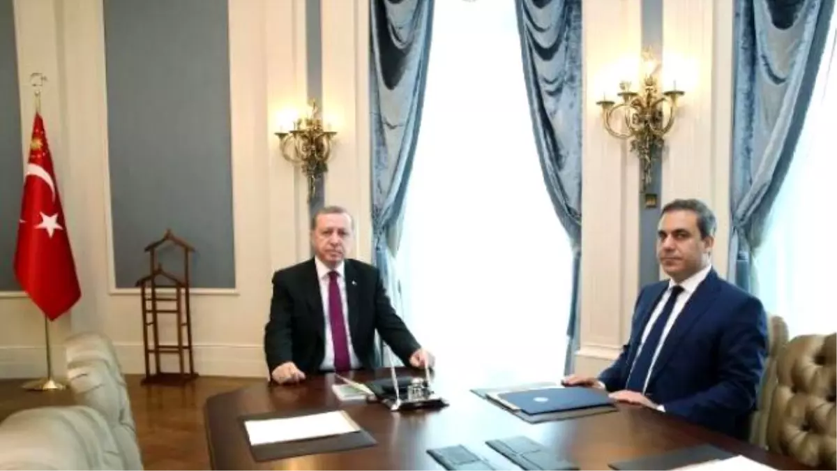 Cumhurbaşkanı Erdoğan, MİT Müsteşarı Fidan\'ı Kabul Etti