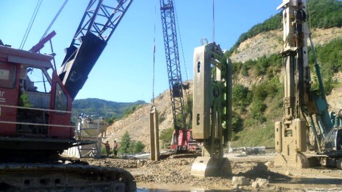 Kirazlıköprü Barajında Gövde İnşaatı Başladı