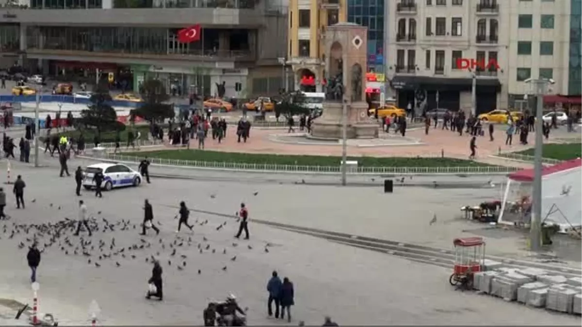 Taksim Meydanı\'nda Şüpheli Valiz