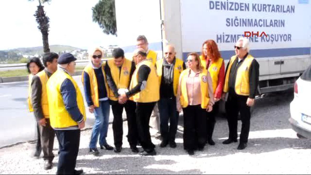 Bodrum Lions\'ların İhtiyaç Çantaları Bodrum\'da
