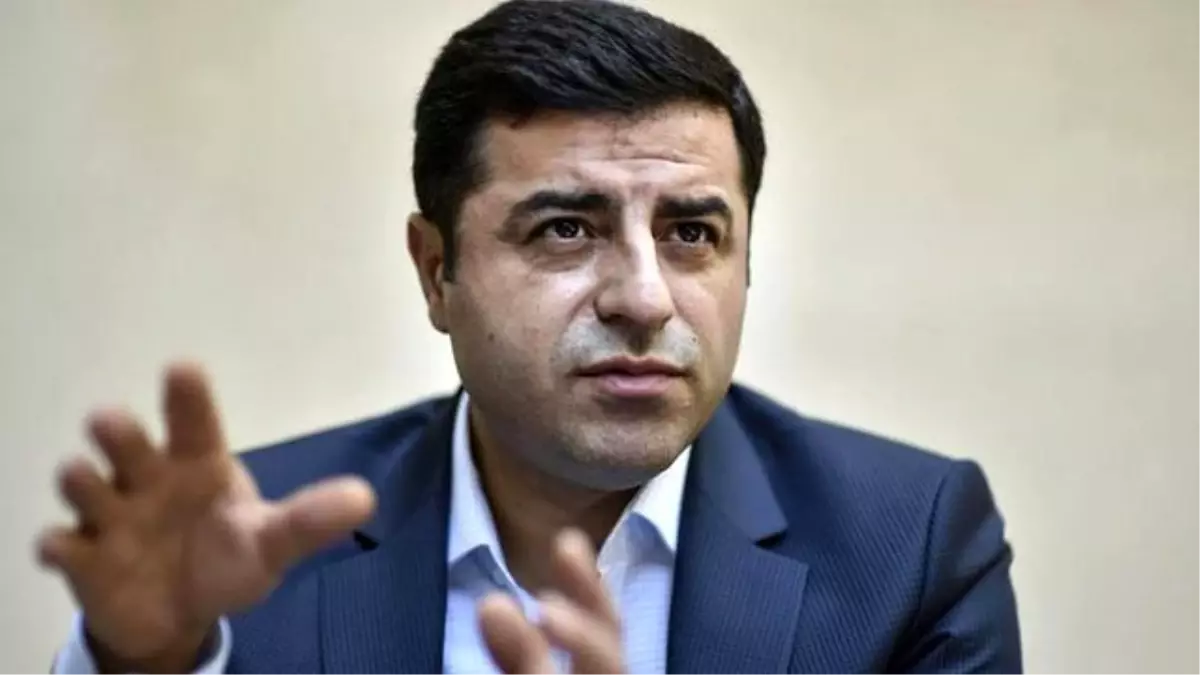 Demirtaş: Vize Kalkarsa Kürtler AB\'ye Akın Eder