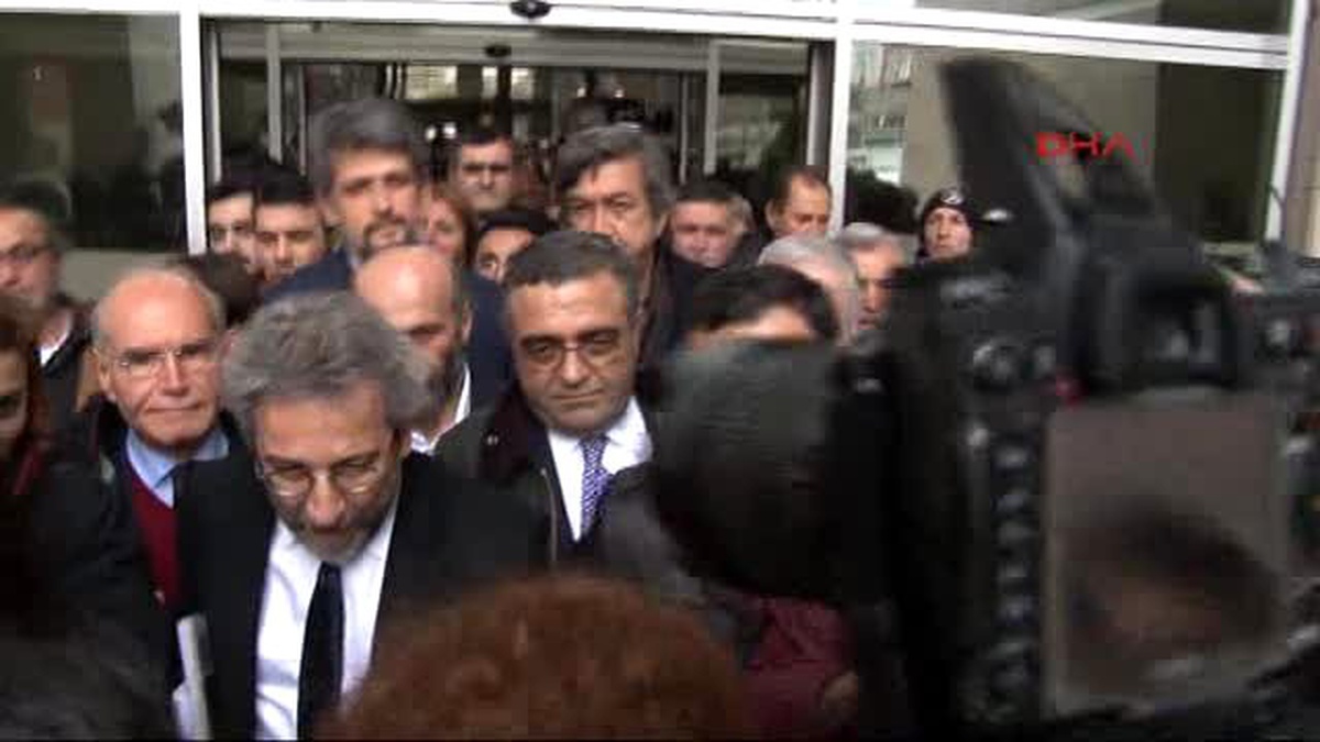 Dündar ve Gül Adliye Çıkışında Açıklama Yaptı