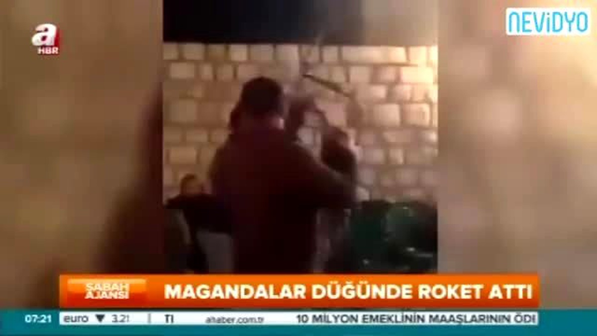 Erkek Tarafı Ateş Edince Kız Tarafı Roket Attı!