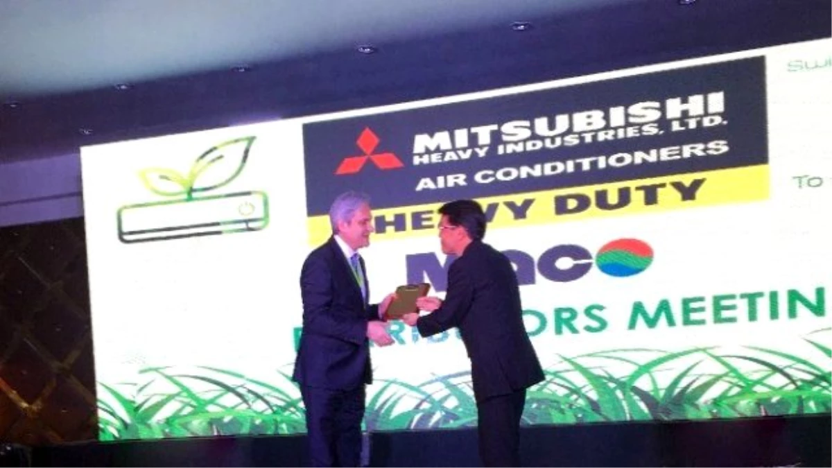 İklimsa, Mitsubishi Heavy\'nin Ticari Klima Ciro Ödülünü Kazandı