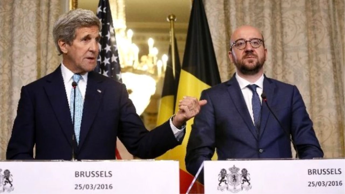 John Kerry, Brüksel\'de Terör Örgütlerine Seslendi