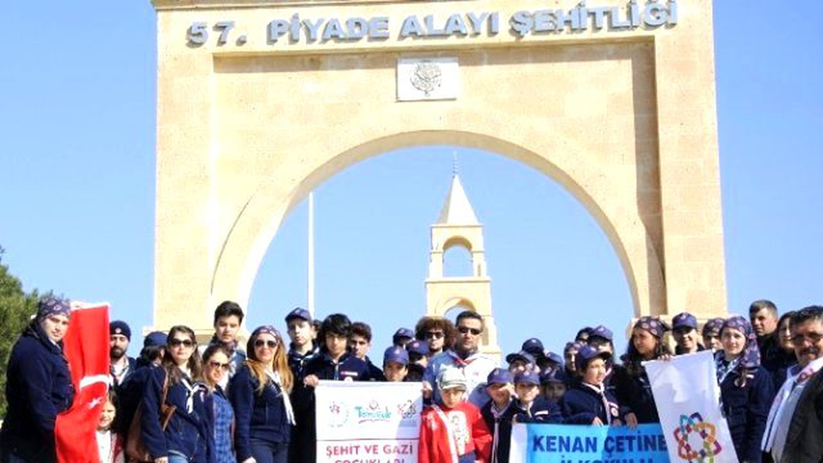 Şehit ve Gazi Çocukları İzci Oluyor" Projesi