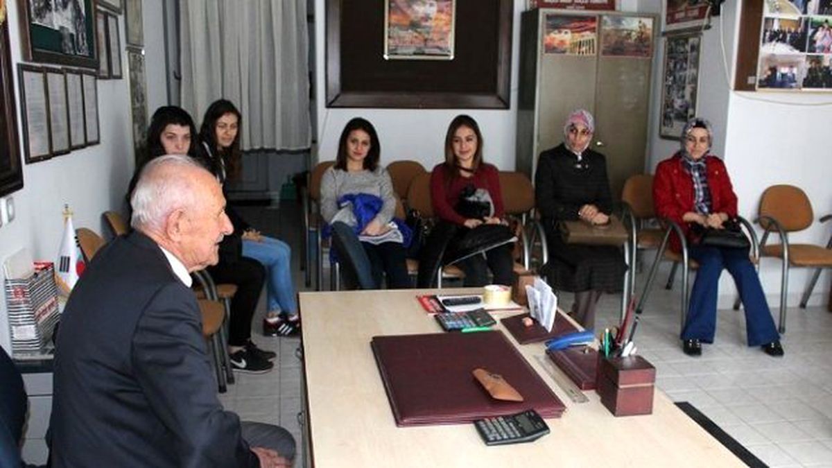 Üniversiteli Gençler Gazileri Unutmadı