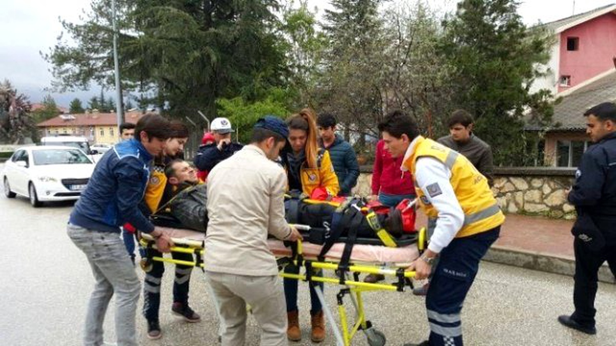Bilecik\'te Motosiklet Kazası: 1 Yaralı