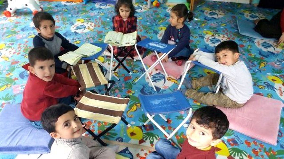 Minik Öğrenciler Kur\'an-ı Kerim\'e Geçiş Heyecanı Yaşadı