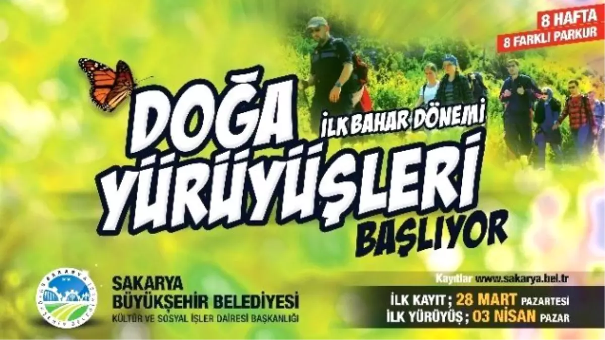 Doğa Yürüyüşlerinde Bahar Dönemi Başlıyor