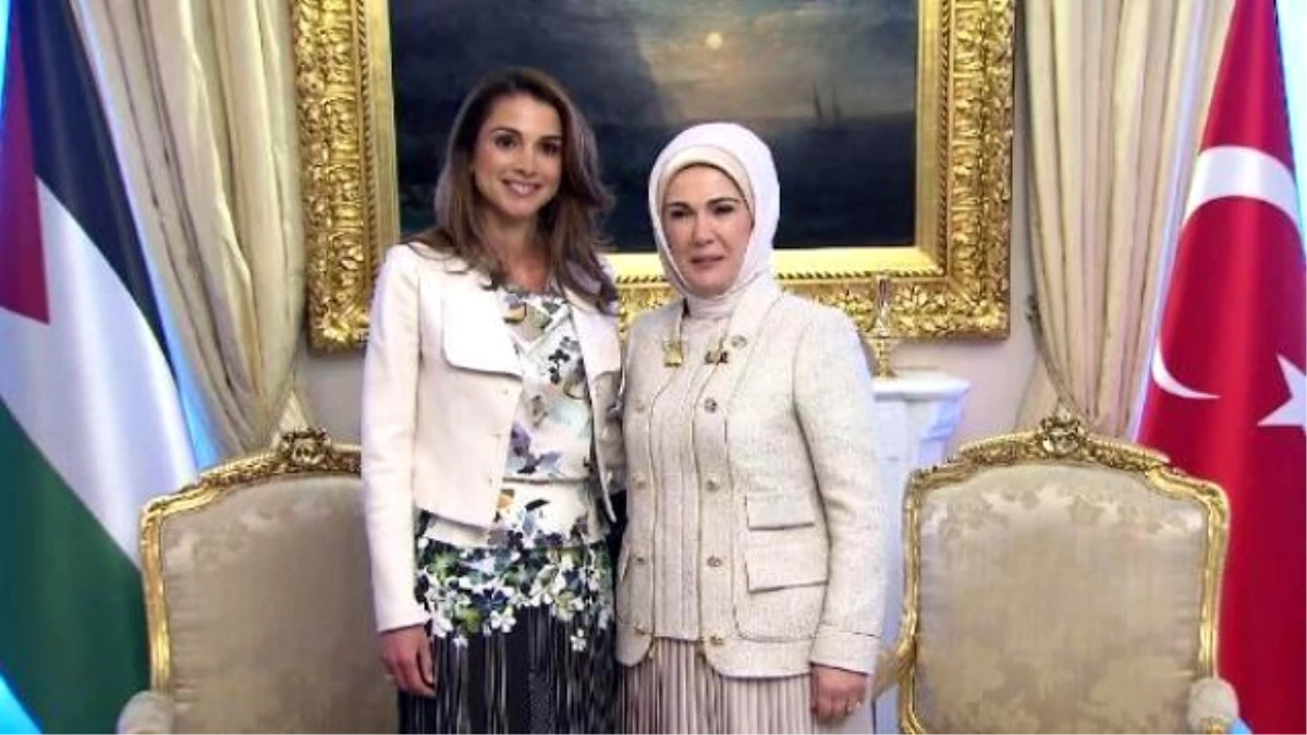 Sare Davutoğlu, Kraliçe Rania ile Bir Araya Geldi