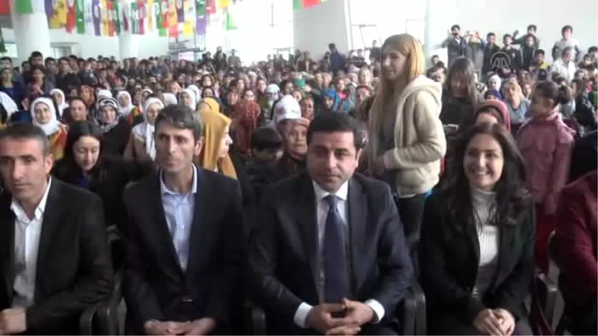 Hdp Eş Genel Başkanı Demirtaş - Hakkari