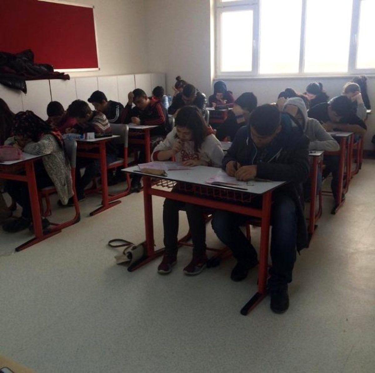 Yozgat Çözüm Koleji\'nin Bursluluk Sınavı Yoğun İlgi Gördü