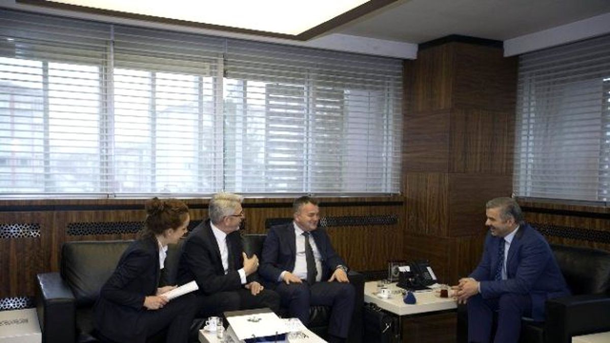 Bosna Hersek Başkonsolosu Began Muhic, Başkan Mustafa Çelik\'e Teşekkür Etti