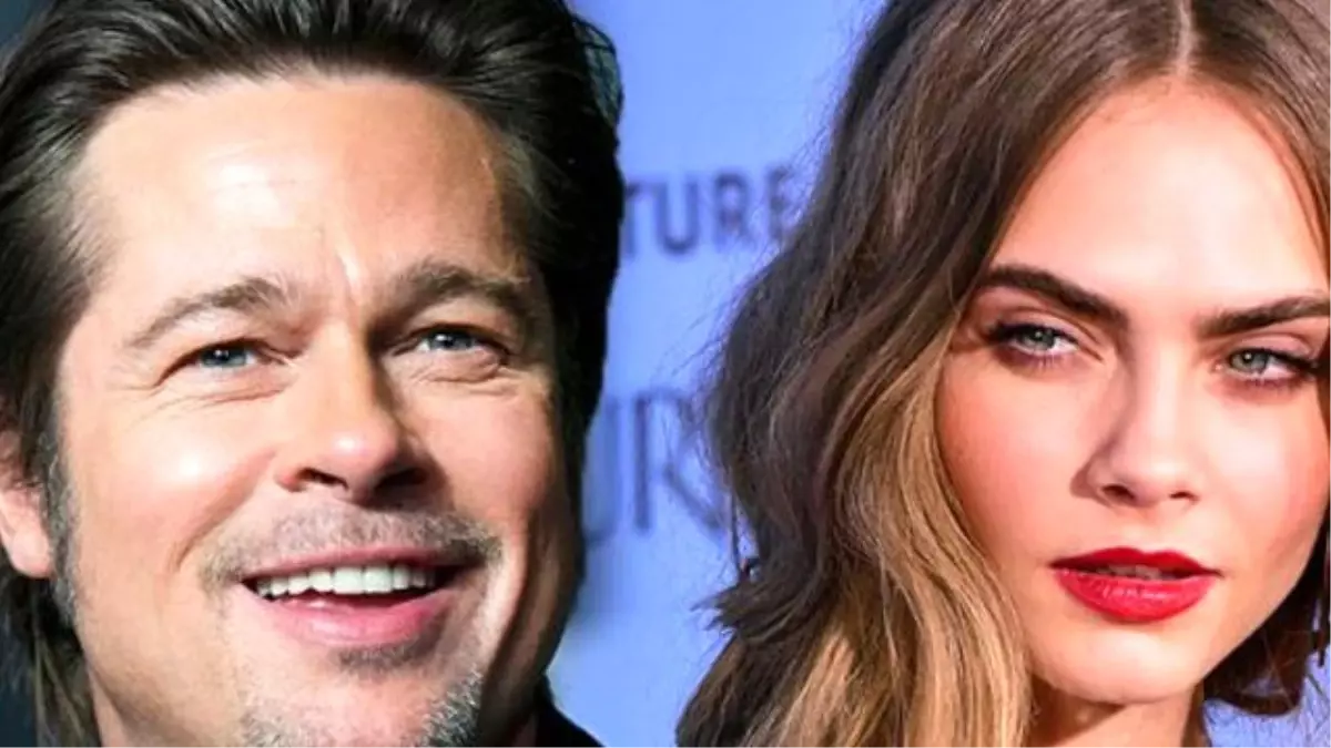 Brad Pitt, Ünlü Modelin Peşini Bırakmıyor