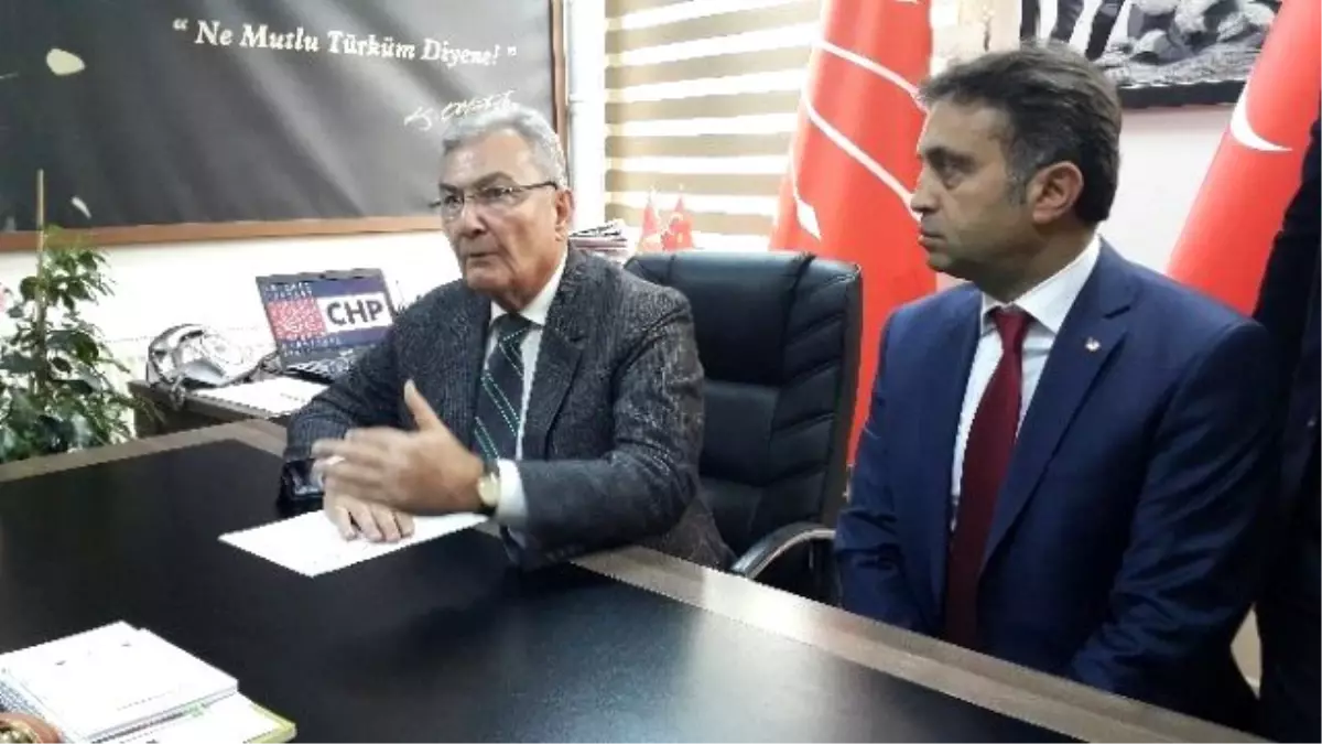 Deniz Baykal\'dan Darp Edilen CHP\'li İl Başkanına Destek