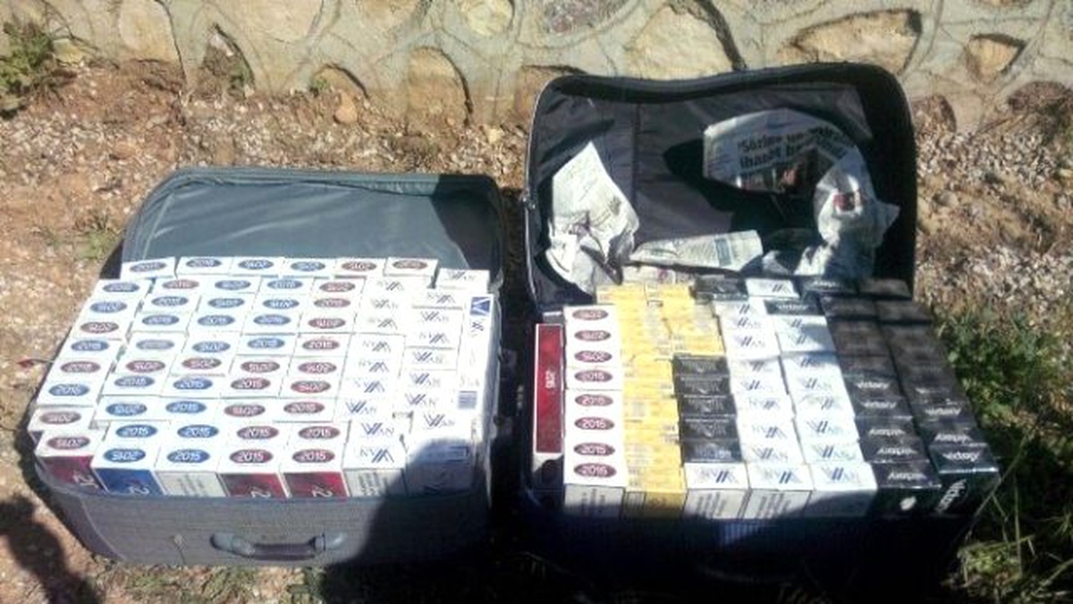 Otobüs Bagajında Bin 390 Paket Kaçak Sigara
