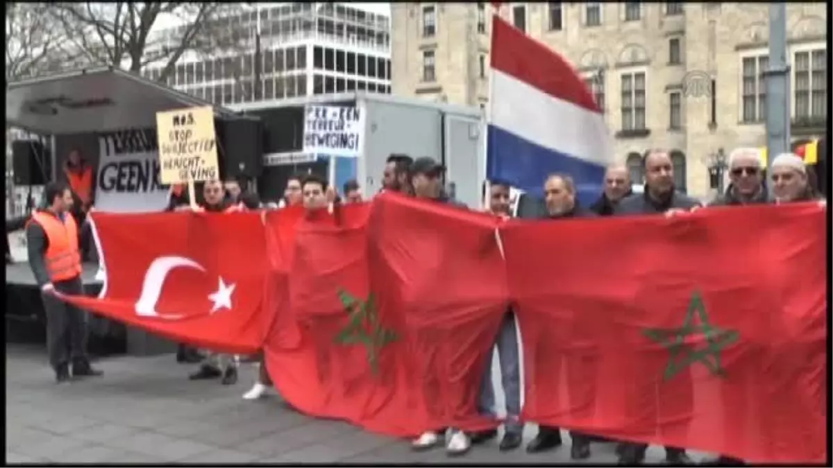 Terör Saldırıları Hollanda'da Protesto Edildi - Rotterdam