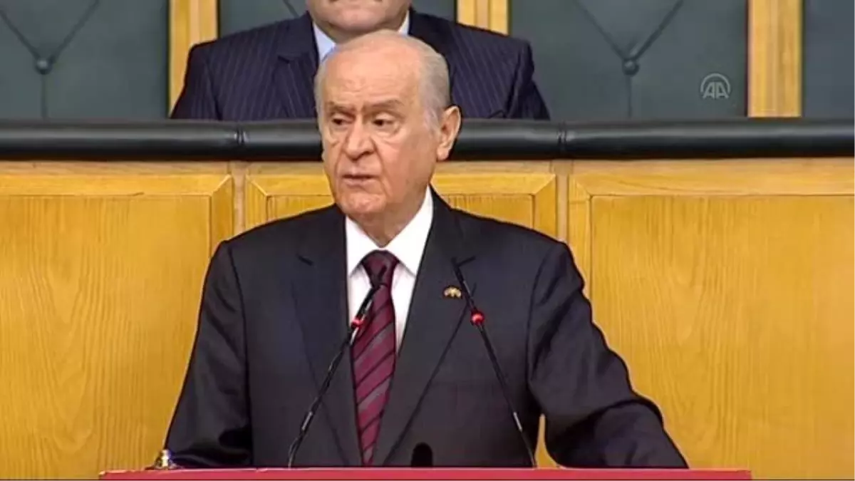 Bahçeli: "4 Nisan\'da Hakim Karşısına Çıkarılacak İranlı Kara Paracının Sonuna Kadar Yargılanması...