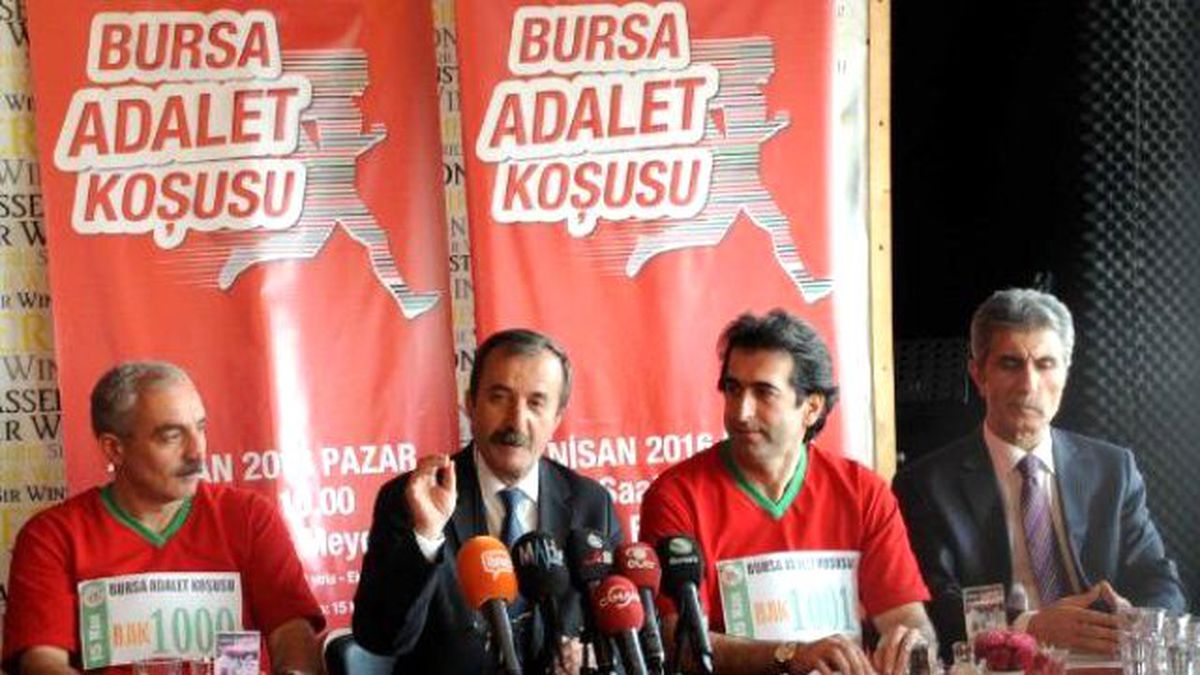 Bursa\'da Avukatlar \'Adalet Koşusu\' Yapacak