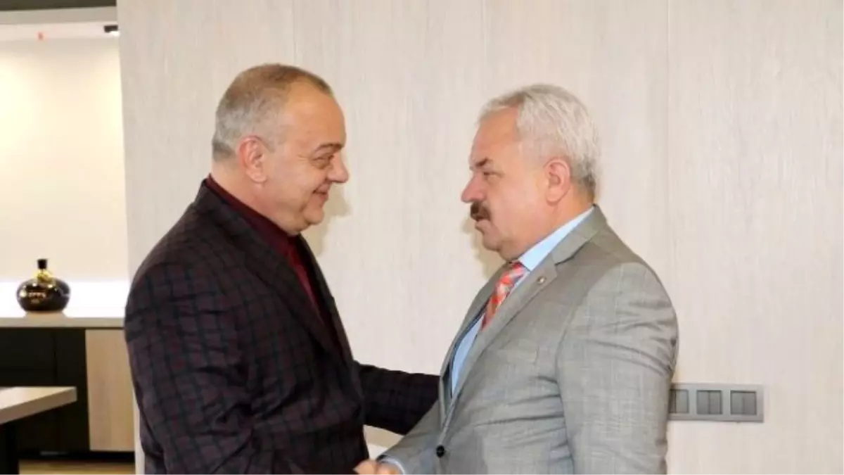 Erbil\'den Başkan Ergün\'e Ziyaret