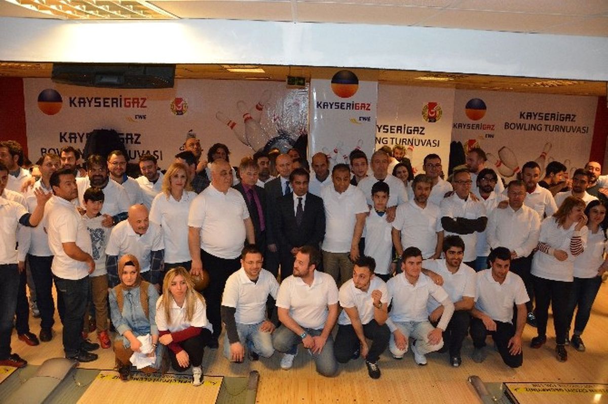 Kayseri Basını Kayserigaz Bowling Turnuvasında Buluştu