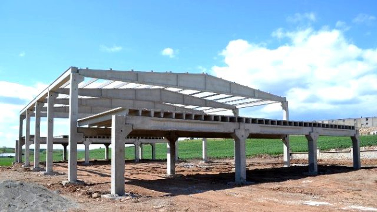 Modern Mezbaha Binasının İnşaat Çalışmaları Sürüyor