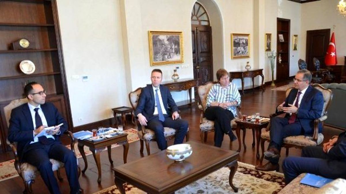 Ocha Türkiye Direktörü Barbara Shenstone Valiliği Ziyaret Etti