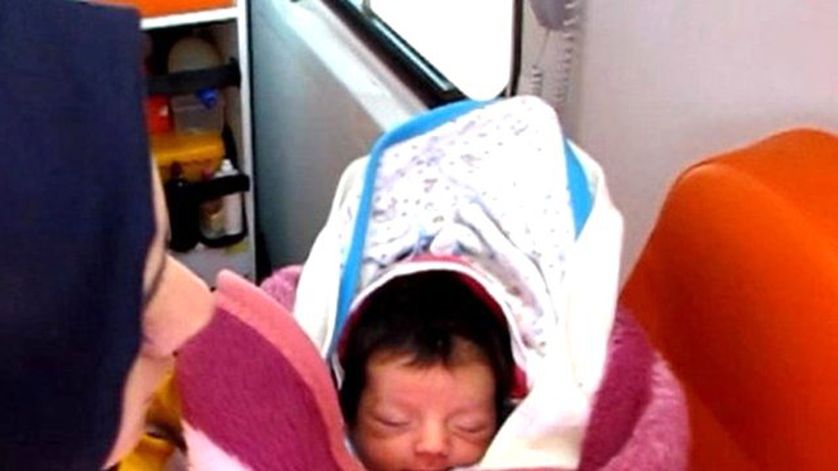 En Küçük Sığınmacı Eyisa Bebek İkinci Kez Kurtarıldı