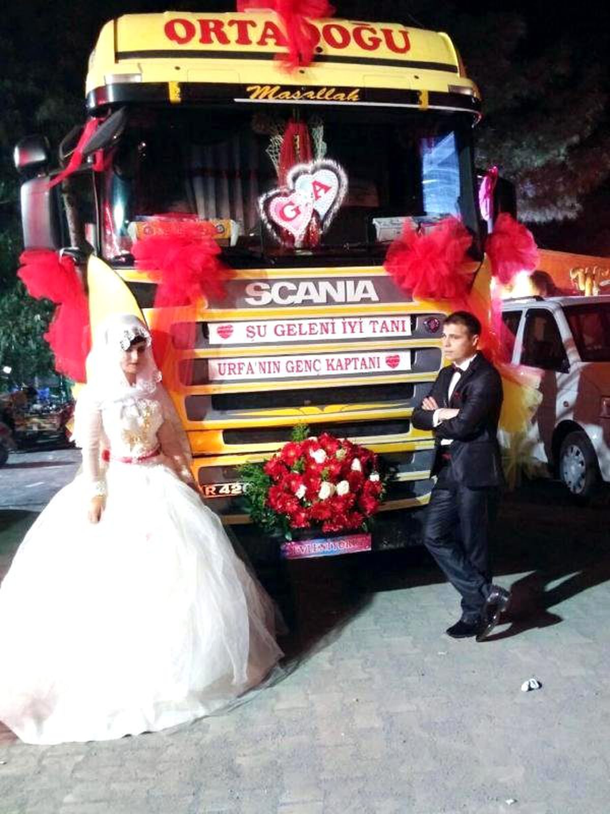 TIR, Düğün Arabası Oldu