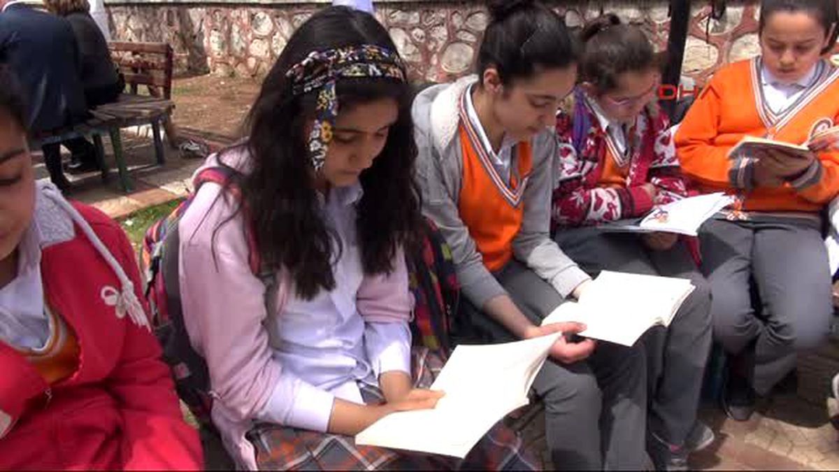 Adıyaman\'da Kitap Okuma Etkinliği