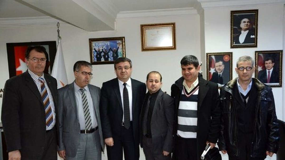 Altı Nokta Körler Derneği\'nden AK Parti İl Başkanlığına Ziyaret