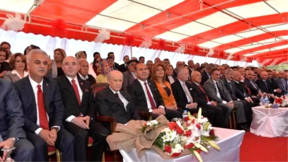 Bahçeli, Devlet Bahçeli Köprüsü\'nün Temelini Attı: Türkiye Gergin, Kaygılı, Öfkeli