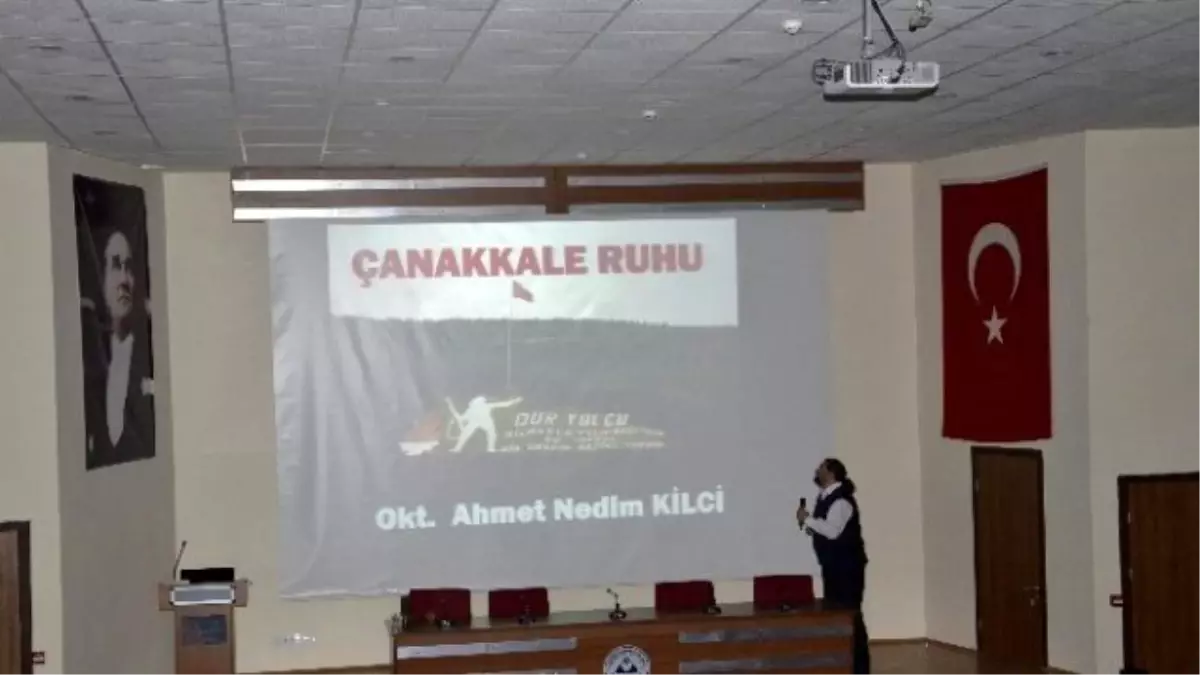 Erü\'de "Çanakkale Ruhu" Anlatıldı