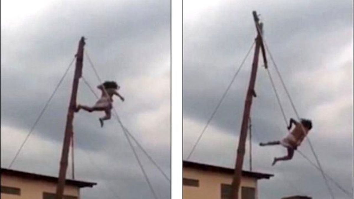 Hz. İsa'yı Oynayan Aktör Çarmıhtan Kalabalığın Üstüne Düştü