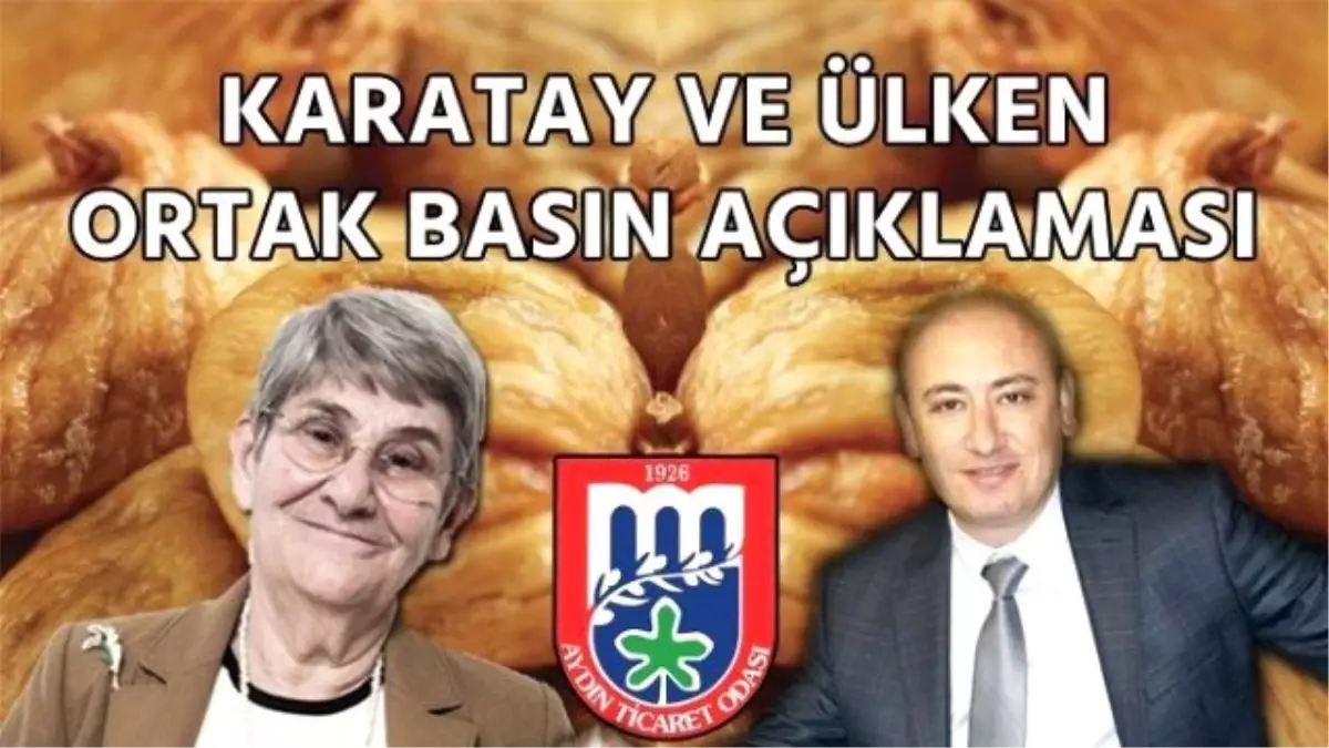 Karatay ve Ülken; "İncir Sağlıklıdır" Dedi