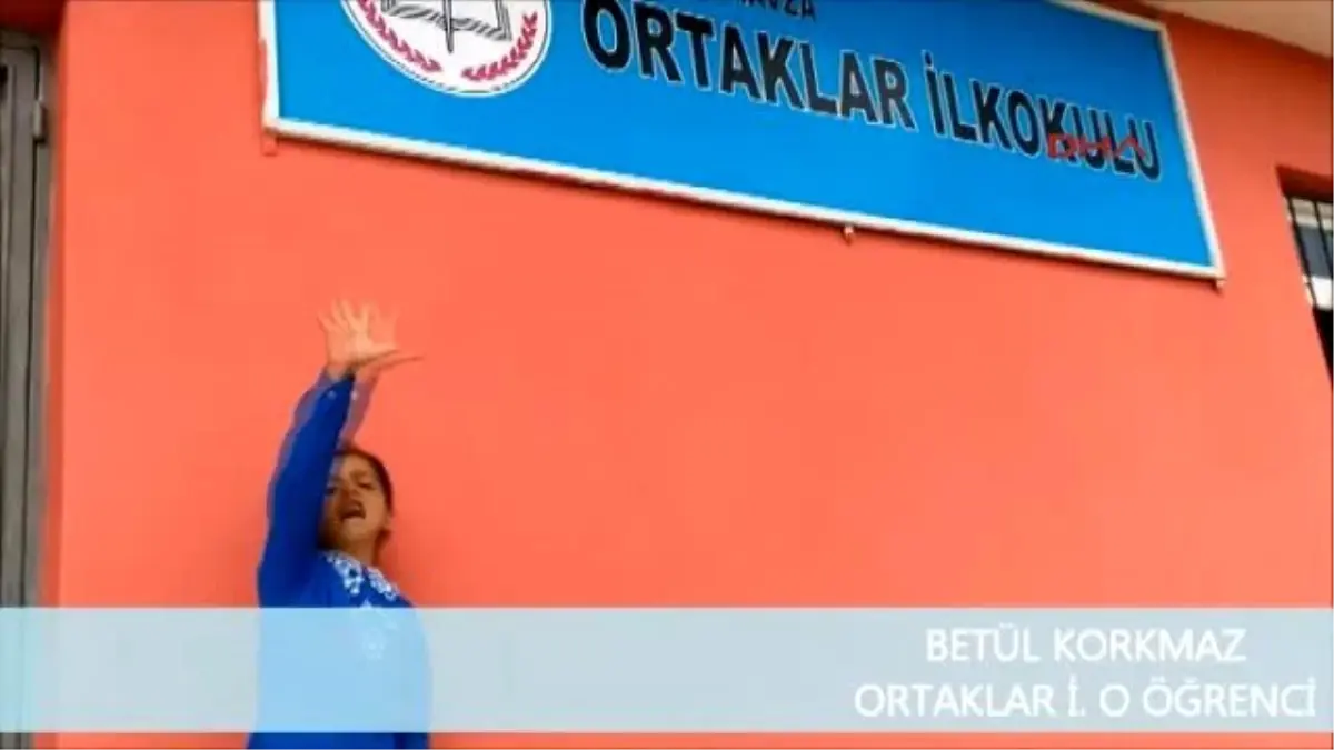 Samsun - Ortaklar İlkokulundan Anlamlı Klip