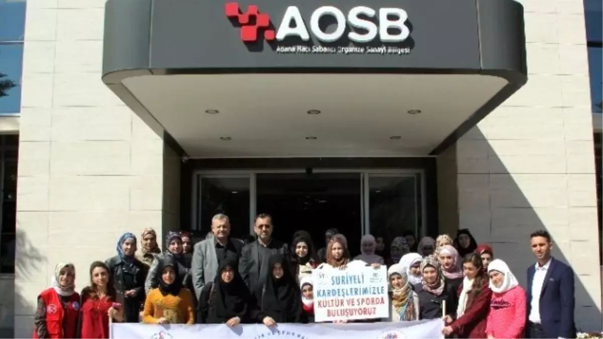 Aosb, Suriyeli Öğrencileri Konuk Etti