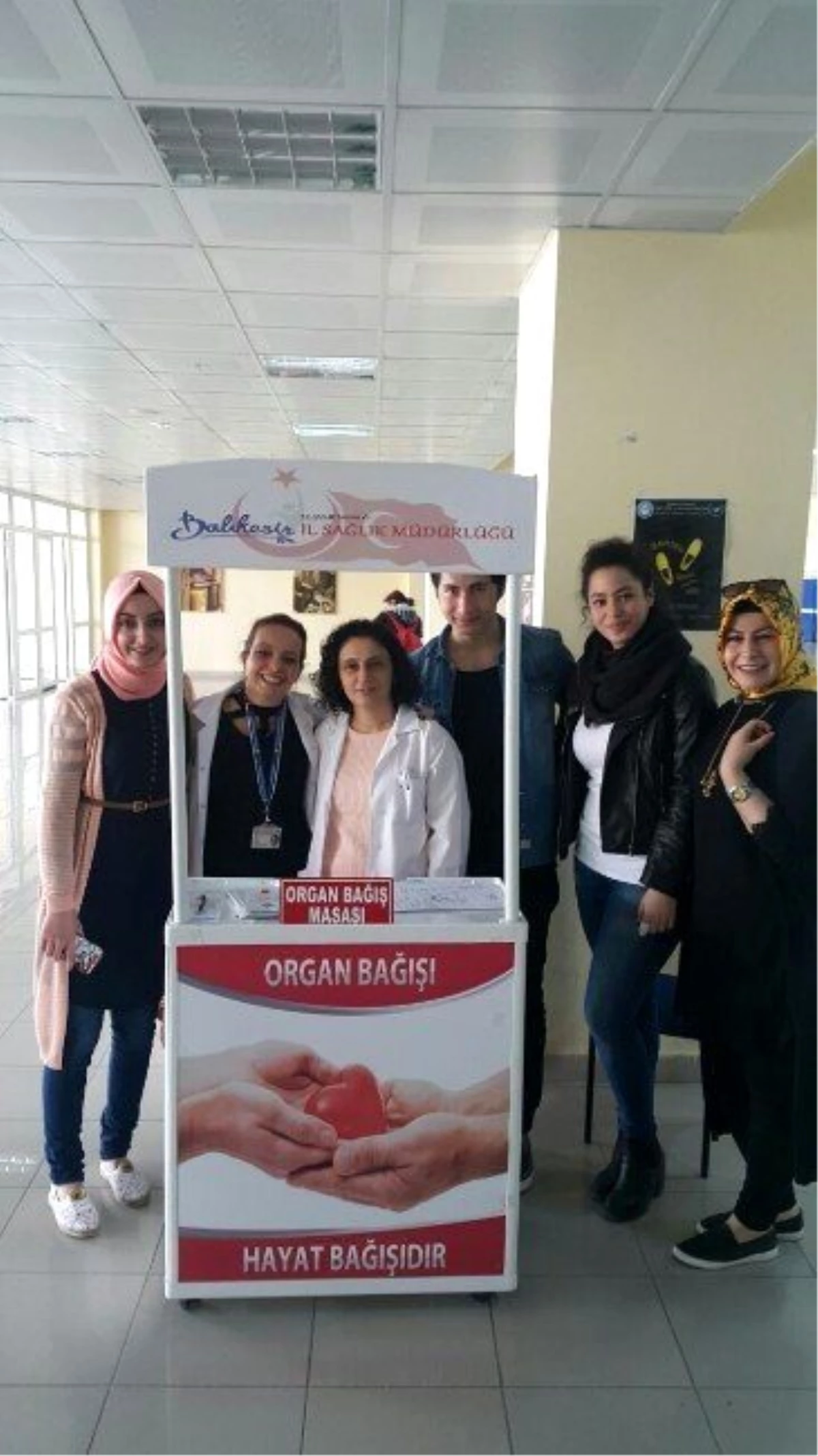 Baün\'de Organ Bağış Standı Açıldı