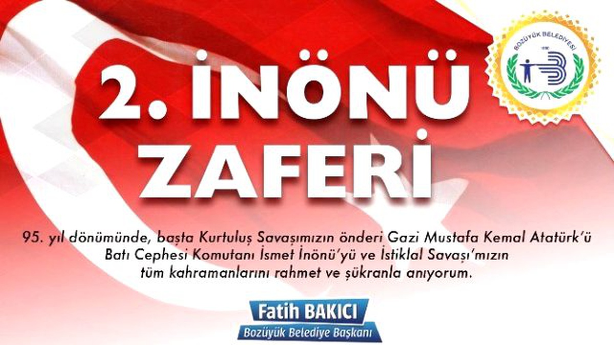 Bozüyük Belediye Başkanı Fatih Bakıcı;
