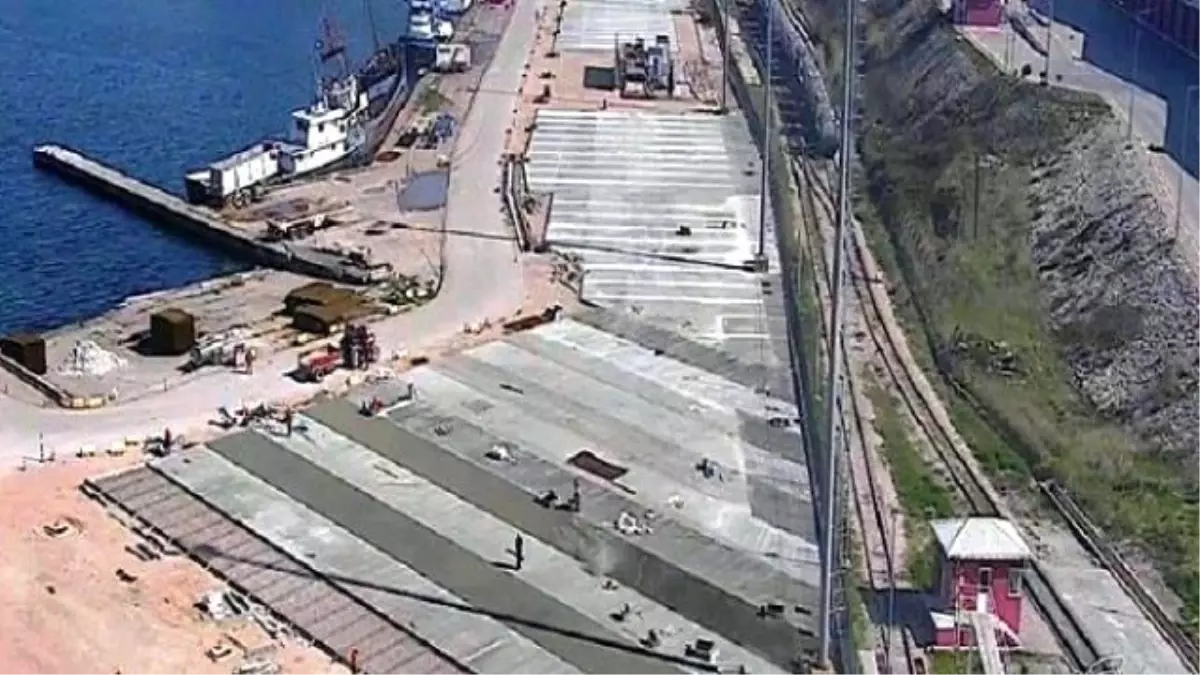 Çelebi Bandırma Limanını Oto Terminal ve Stok Sahası Yaptı, İlçe Cazibe Merkezi Oldu