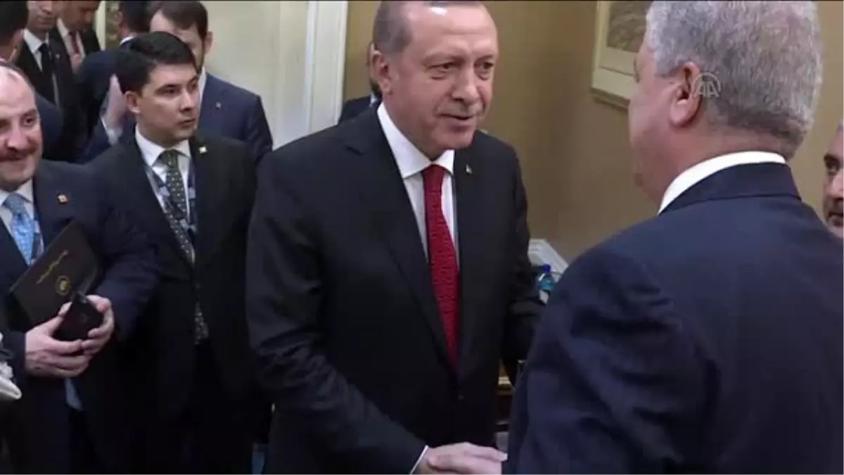 Cumhurbaşkanı Erdoğan, Cezayir Başbakanı Abdülmelik Sellal\'ı Kabul Etti