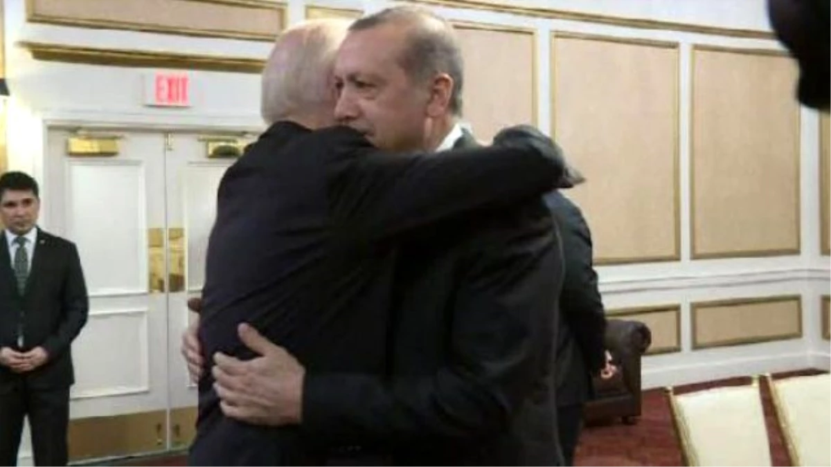 Cumhurbaşkanı Erdoğan Washington\'da ABD Başkan Yardımcısı Biden ile Görüşüyor