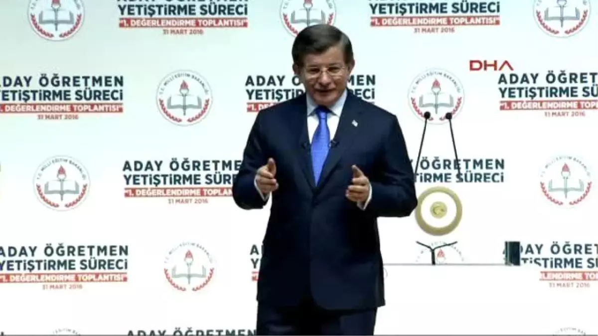 Davutoğlu Ne Kara Kış, Ne Terör, Barikat veya Çukur Öğretmenin Derse Ulaşmasına Engel Olamayacak (3