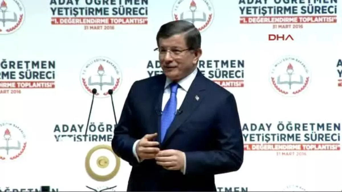 Dha Ankara- Davutoğlu: Ne Kara Kış, Ne Terör, Barikat veya Çukur Öğretmenin Derse Ulaşmasına Engel...