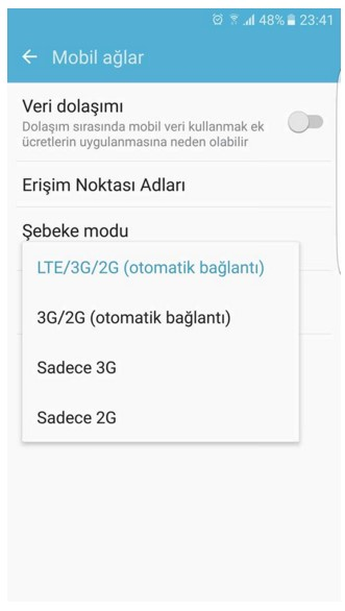 İphone ve Galaxy İçin 4.5g Ayarı Nasıl Yapılır